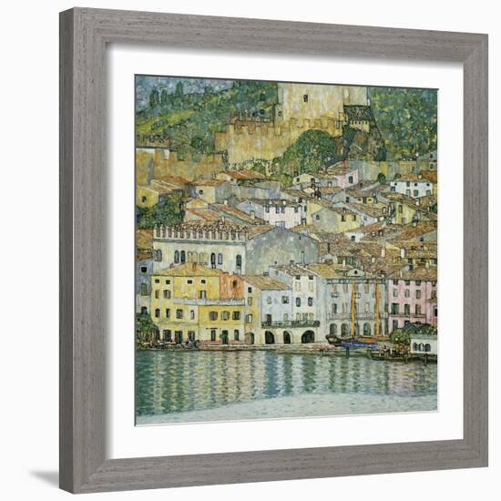 Malcesine, Lake Garda, 1913-Gustav Klimt-Framed Premium Giclee Print