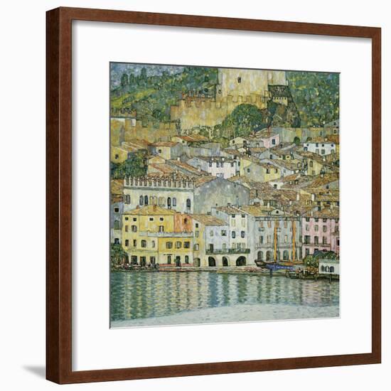 Malcesine, Lake Garda, 1913-Gustav Klimt-Framed Premium Giclee Print