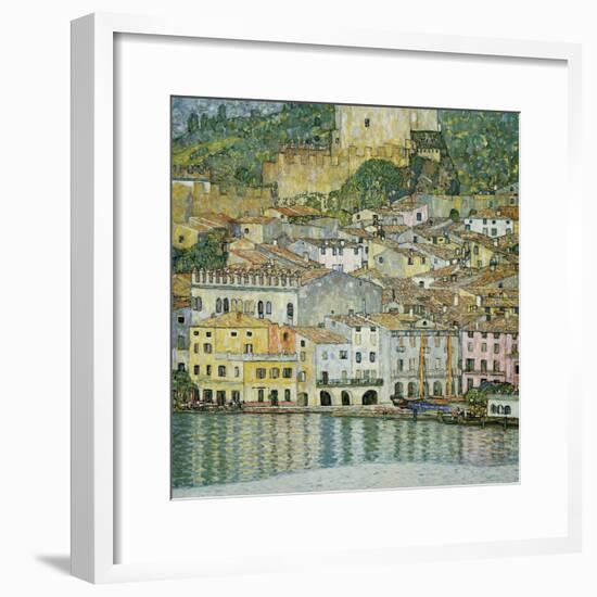 Malcesine, Lake Garda, 1913-Gustav Klimt-Framed Premium Giclee Print