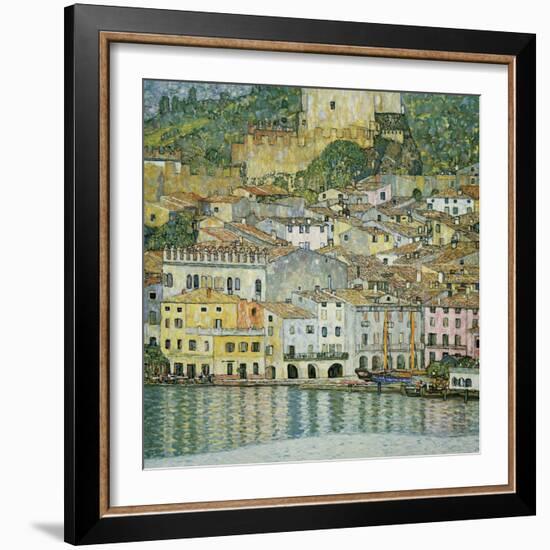 Malcesine, Lake Garda, 1913-Gustav Klimt-Framed Premium Giclee Print