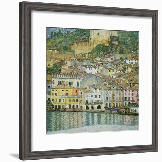 Malcesine, Lake Garda, 1913-Gustav Klimt-Framed Premium Giclee Print