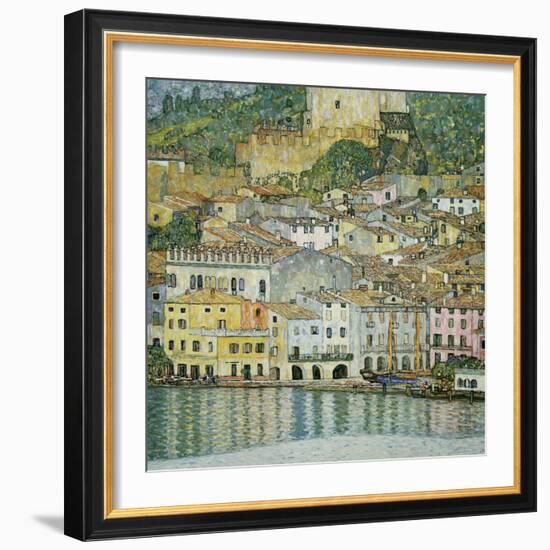 Malcesine, Lake Garda, 1913-Gustav Klimt-Framed Premium Giclee Print