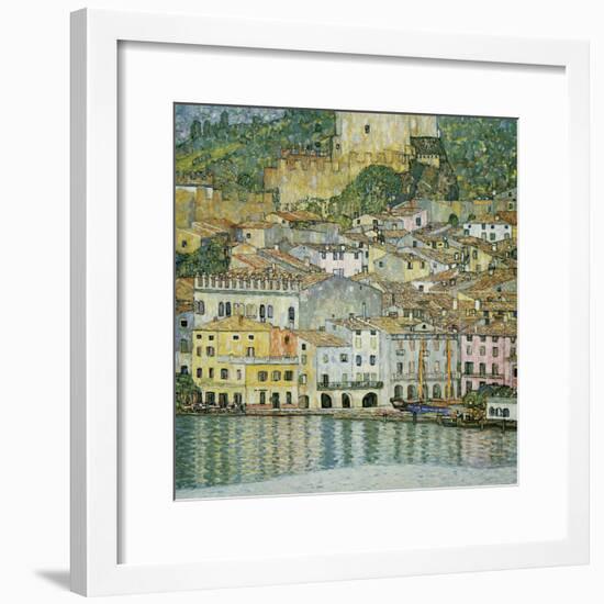 Malcesine, Lake Garda, 1913-Gustav Klimt-Framed Giclee Print