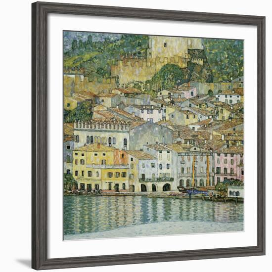 Malcesine, Lake Garda, 1913-Gustav Klimt-Framed Giclee Print