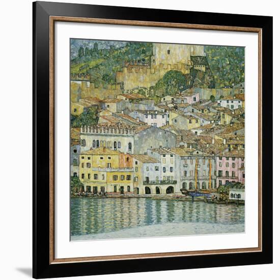 Malcesine, Lake Garda, 1913-Gustav Klimt-Framed Giclee Print