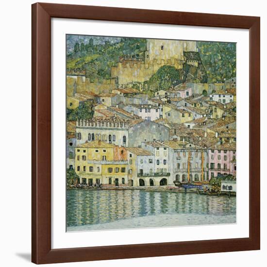 Malcesine, Lake Garda, 1913-Gustav Klimt-Framed Giclee Print