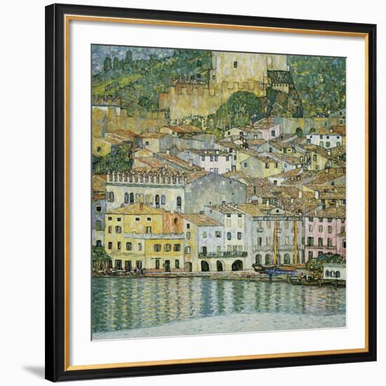 Malcesine, Lake Garda, 1913-Gustav Klimt-Framed Giclee Print