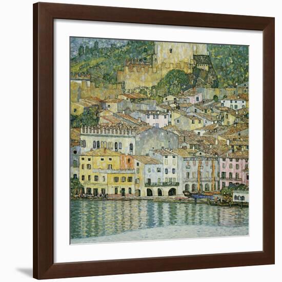 Malcesine, Lake Garda, 1913-Gustav Klimt-Framed Giclee Print