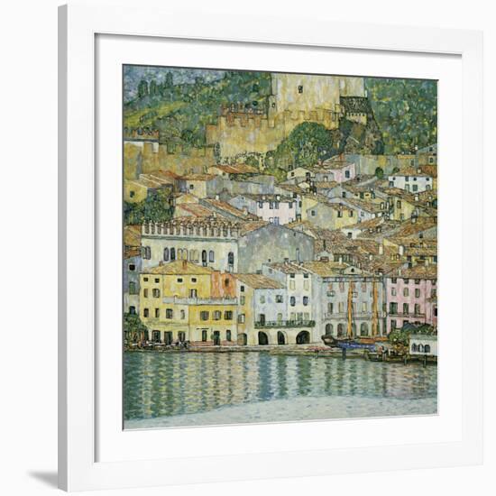 Malcesine, Lake Garda, 1913-Gustav Klimt-Framed Giclee Print