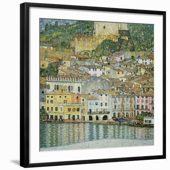 Malcesine, Lake Garda, 1913-Gustav Klimt-Framed Giclee Print