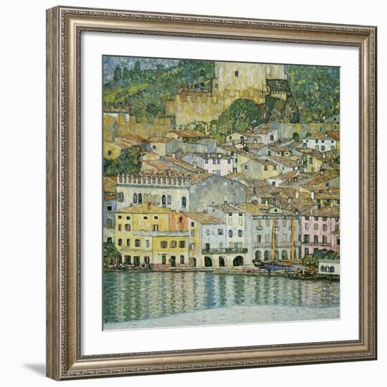 Malcesine, Lake Garda, 1913-Gustav Klimt-Framed Giclee Print