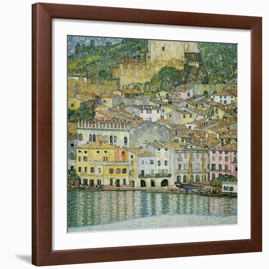 Malcesine, Lake Garda, 1913-Gustav Klimt-Framed Giclee Print