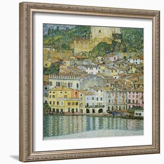 Malcesine, Lake Garda, 1913-Gustav Klimt-Framed Giclee Print