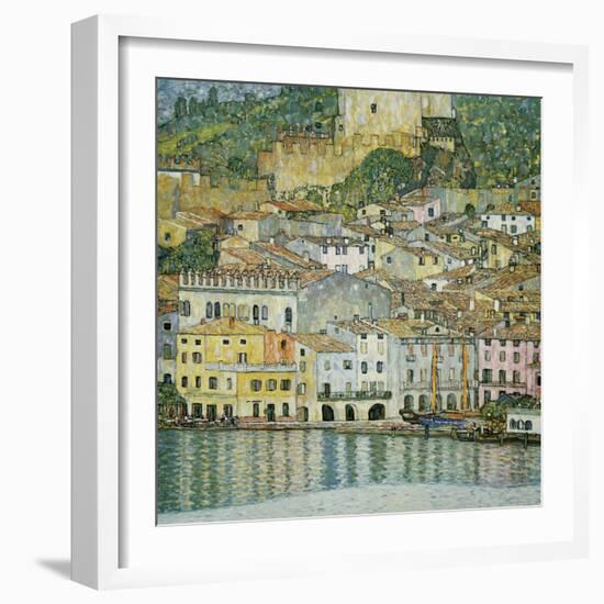 Malcesine, Lake Garda, 1913-Gustav Klimt-Framed Giclee Print