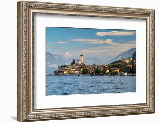 Malcesine, Lake Garda, Veneto, Italy-Stefano Politi Markovina-Framed Photographic Print