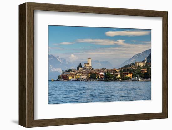 Malcesine, Lake Garda, Veneto, Italy-Stefano Politi Markovina-Framed Photographic Print