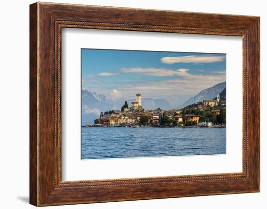 Malcesine, Lake Garda, Veneto, Italy-Stefano Politi Markovina-Framed Photographic Print