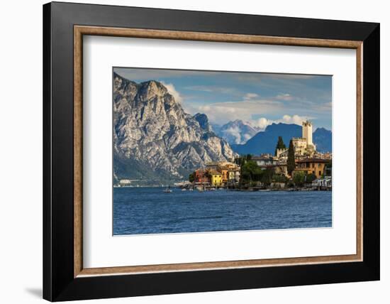 Malcesine, Lake Garda, Veneto, Italy-Stefano Politi Markovina-Framed Photographic Print