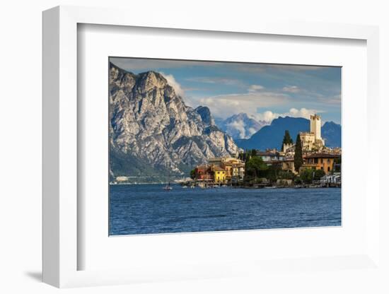 Malcesine, Lake Garda, Veneto, Italy-Stefano Politi Markovina-Framed Photographic Print