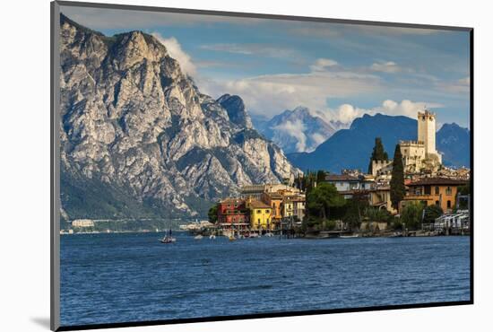 Malcesine, Lake Garda, Veneto, Italy-Stefano Politi Markovina-Mounted Photographic Print