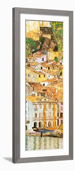 Malcesine sul Garda (detail)-Gustav Klimt-Framed Art Print