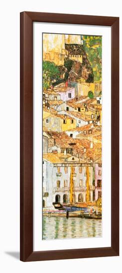 Malcesine sul Garda (detail)-Gustav Klimt-Framed Art Print