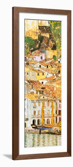 Malcesine sul Garda (detail)-Gustav Klimt-Framed Art Print