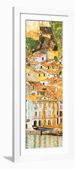 Malcesine sul Garda (detail)-Gustav Klimt-Framed Art Print