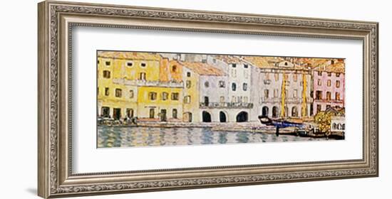 Malcesine Sul Garda Detail-Gustav Klimt-Framed Art Print