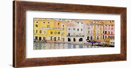 Malcesine Sul Garda Detail-Gustav Klimt-Framed Art Print