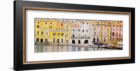 Malcesine Sul Garda Detail-Gustav Klimt-Framed Art Print