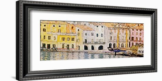 Malcesine Sul Garda Detail-Gustav Klimt-Framed Art Print