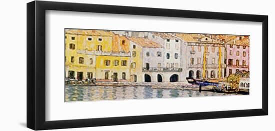 Malcesine Sul Garda Detail-Gustav Klimt-Framed Art Print