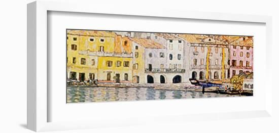 Malcesine Sul Garda Detail-Gustav Klimt-Framed Art Print