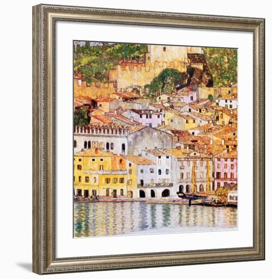 Malcesine sul Garda-Gustav Klimt-Framed Art Print