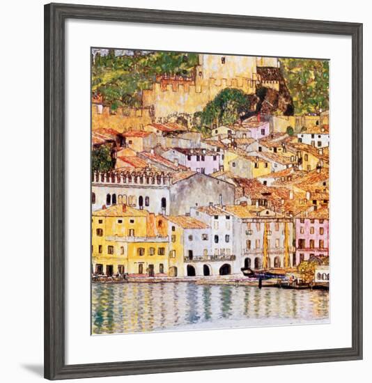 Malcesine sul Garda-Gustav Klimt-Framed Art Print