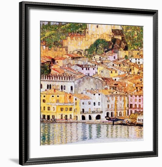 Malcesine sul Garda-Gustav Klimt-Framed Art Print