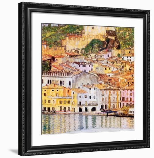 Malcesine sul Garda-Gustav Klimt-Framed Art Print