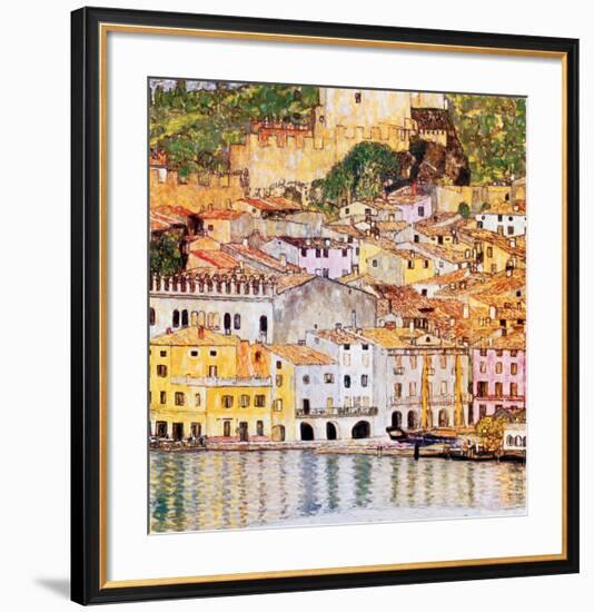 Malcesine sul Garda-Gustav Klimt-Framed Art Print