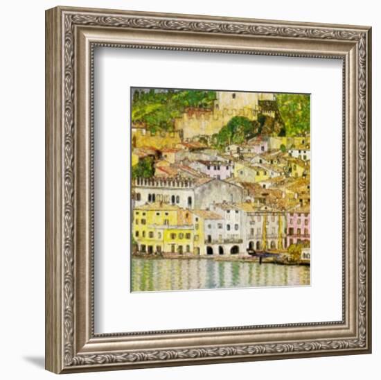 Malcesine sul Garda-Gustav Klimt-Framed Art Print