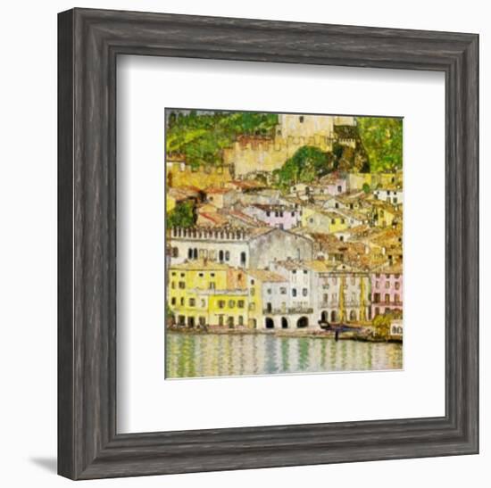 Malcesine sul Garda-Gustav Klimt-Framed Art Print