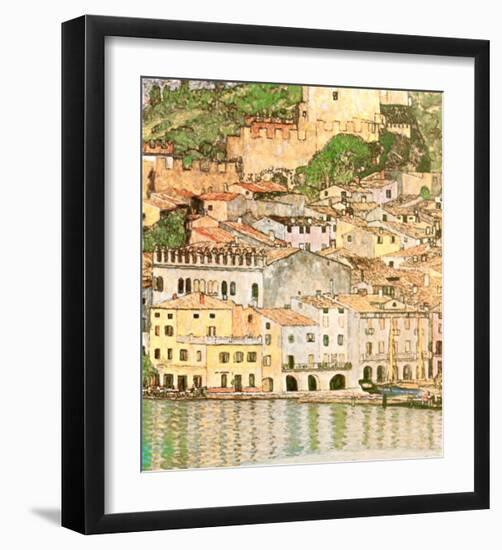 Malcesine sul Garda-Gustav Klimt-Framed Art Print