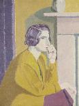Girl in a Yellow Cardigan-Malcolm Drummond-Giclee Print