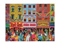 Pop Band, from 'Carnaby Street' by Tom Salter, 1970-Malcolm English-Giclee Print