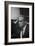 Malcolm X at MLK Press Conference, Washington DC, March, 1964-Marion S Trikosko-Framed Art Print