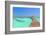 Maldive Water Villa Panorama-null-Framed Art Print