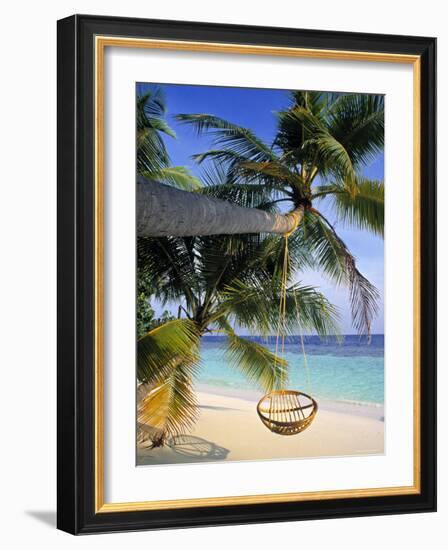 Maldives, Indian Ocean-Jon Arnold-Framed Photographic Print