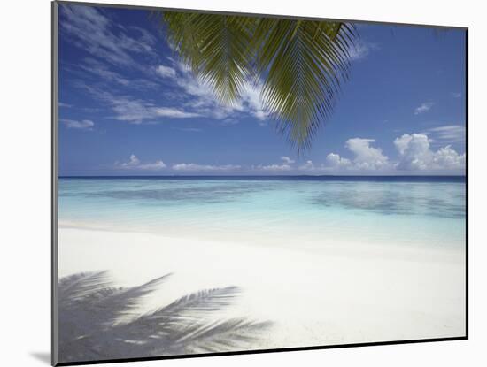 Maldives Tropical Beach, Maldives, Indian Ocean, Asia-Sakis Papadopoulos-Mounted Photographic Print