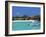 Maldivian Air Taxi Parked in a Resort in Maldives, Indian Ocean-Papadopoulos Sakis-Framed Photographic Print