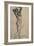 Male Act, Study for the Truth, c.1901-02-Ferdinand Hodler-Framed Giclee Print